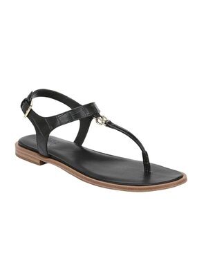 Naturalizer Lizzi T-Strap Black Sandals – Sz 9M
